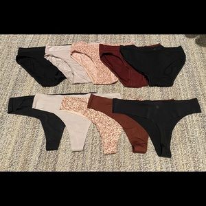 Lululemon underwear bundle (10x Small) - Invisiwear thong and UnderEase bikini